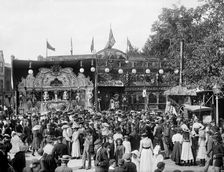 St Giles Fair, Oxford, Oxfordshire, September 1905. Artist: Henry Taunt
