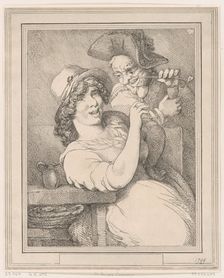 St Giles's Courtship, 1799., 1799. Creator: Thomas Rowlandson