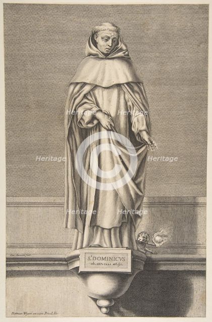 St. Dominic. Creator: Conrad Lauwers.