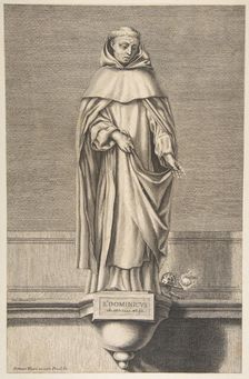 St. Dominic. Creator: Conrad Lauwers
