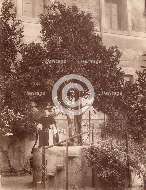 St. Dominic's Orange Tree on the Aventine, 1880s. Creator: Unknown.