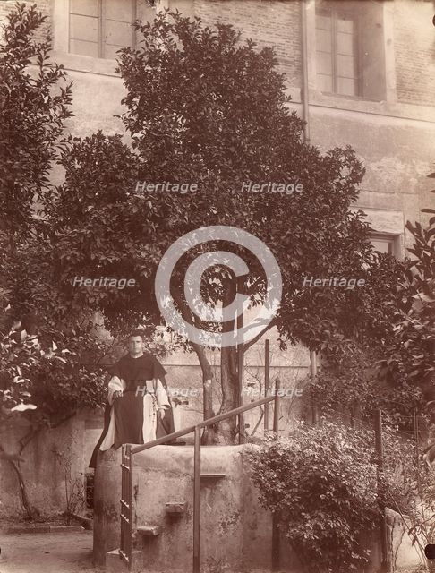 St. Dominic's Orange Tree on the Aventine, 1880s. Creator: Unknown.