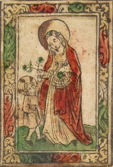 St. Dorothea, 15th century., 15th century. Creator: Anon