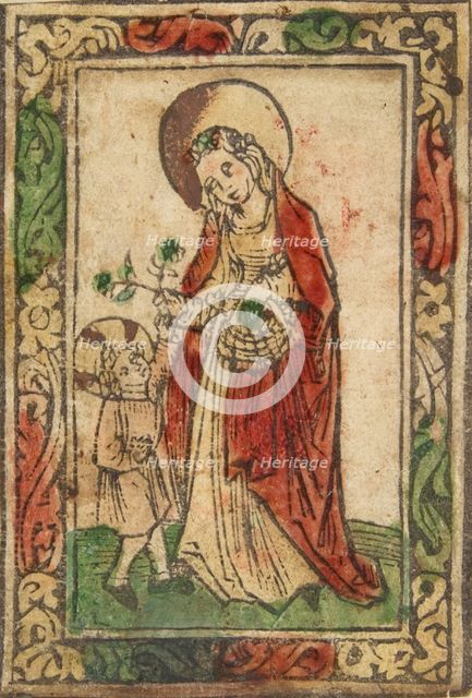 St. Dorothea, 15th century., 15th century. Creator: Anon.