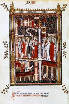 St Denis sends out missionaries, 1317