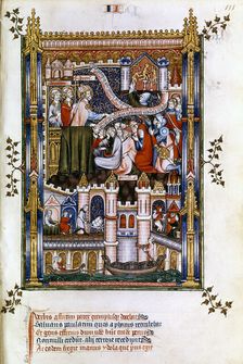 St Denis preaching, 1317