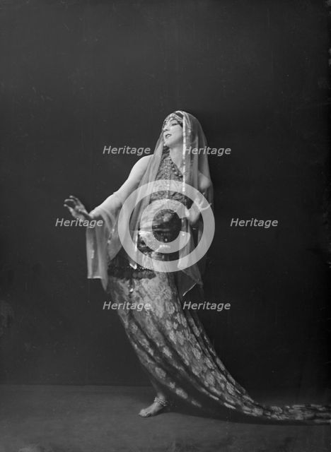St. Denis, Ruth, 1919 Feb. 11. Creator: Arnold Genthe.