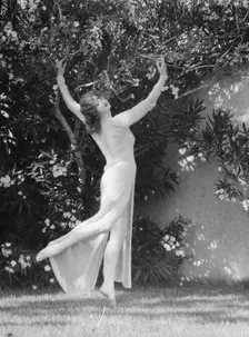 St. Denis, Ruth, 1927 July or Aug. Creator: Arnold Genthe