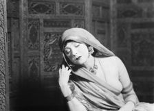 St. Denis, Ruth, portrait photograph, 1933 Feb. 26. Creator: Arnold Genthe