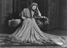 St. Denis, Ruth, portrait photograph, 1933 Feb. 26. Creator: Arnold Genthe