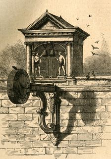 St. Dunstan's Clock 1897. Creator: Unknown