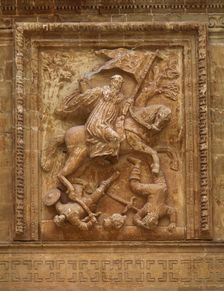 St Emilian the Moor-Slayer, Yuso Monastery, San Millan de la Cogolla, La Rioja, Spain, (2002). Creator: Unknown