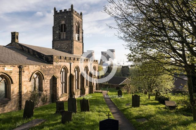 St Edward's Church, Brotherton, North Yorkshire, 2018. Creator: Steven Baker.