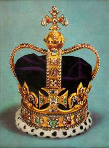 St. Edward's Crown 1962. Creator: Unknown