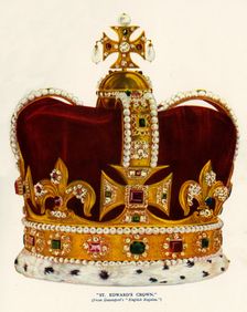 St. Edward's Crown 1911. Creator: Unknown