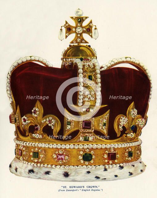 'St. Edward's Crown', 1911. Creator: Unknown.