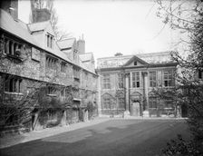 St Edmund Hall, Front Quad, Oxford, Oxfordshire, 1885. Artist: Henry Taunt