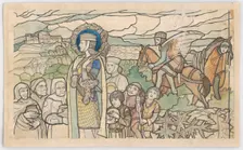 St. Elizabeth of Hungary - Thuringia, 1938-1941. Creator: Sandor Nagy
