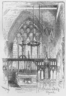 St. Etheldreda's Church 1890. Artist: Hume Nisbet