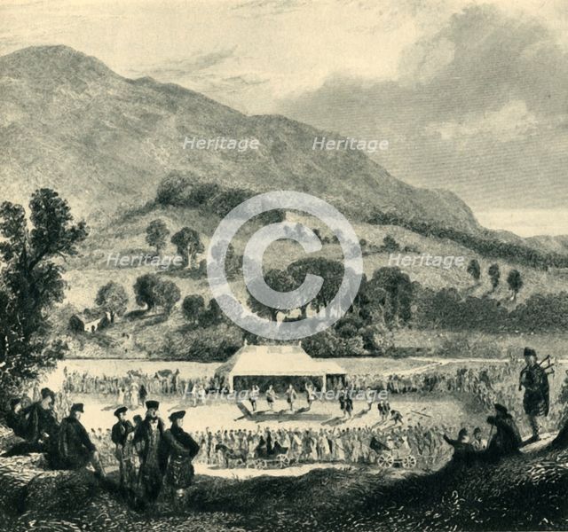 'St. Fillan's Games', 1845, (1946).  Creator: Unknown.