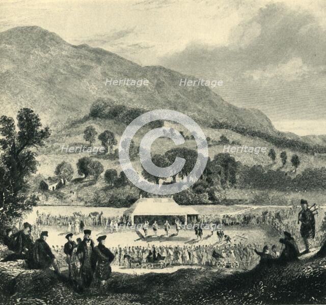 'St. Fillan's Games', 1845, (1946).  Creator: Unknown.