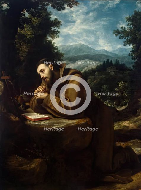 St Francis, 1597. Creator: Lodovico Cigoli.