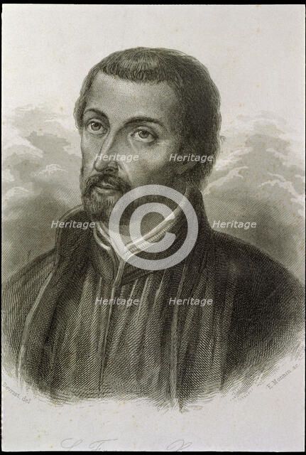 St. Francis Xavier (1506-1552), Spanish Jesuit, Apostle of the Indies and Japan.
