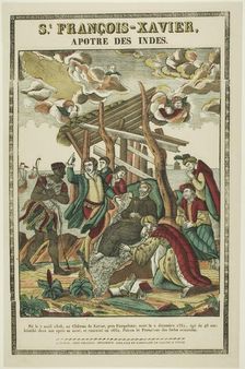 St. Francis Xavier, Apostle of the Indies, late 18th or early 19th century. Creator: Unknown