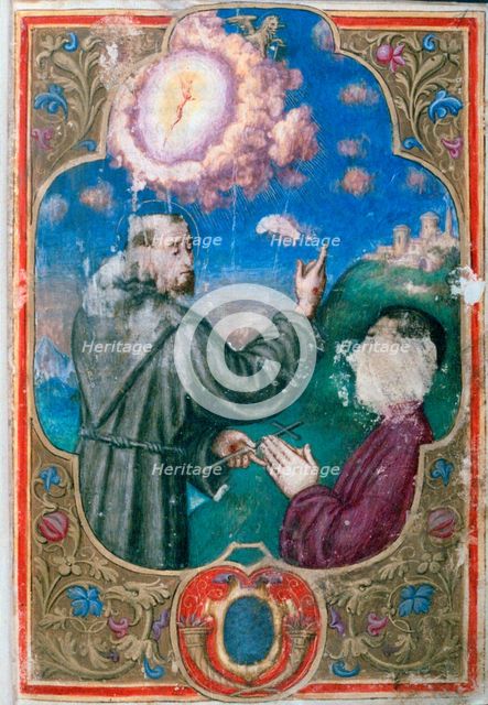 St Francis and the Doge Francesco Dona, Order of the Doge, 1548. Artist: Unknown