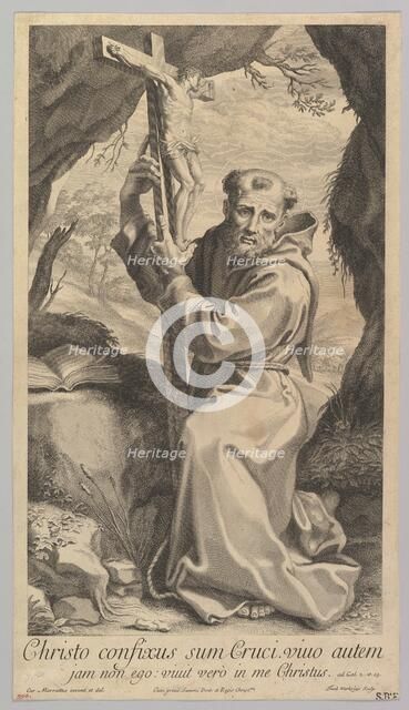 St. Francis (?). Creator: Theodor Verkruys.