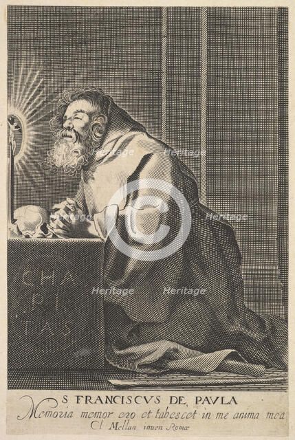 St. Francis de Paul, after 1627. Creator: Unknown.