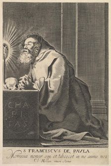 St. Francis de Paul, after 1627. Creator: Unknown
