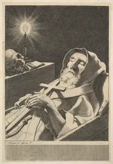 St. Francis de Paul. Creator: Claude Mellan