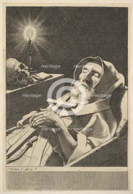 St. Francis de Paul. Creator: Claude Mellan.