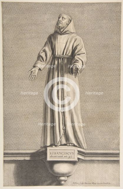 St. Francis.n.d. Creator: Nicolas Pitau.