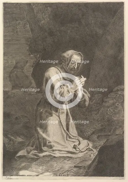St. Francis of Assisi. Creator: Nicolas Bazin.