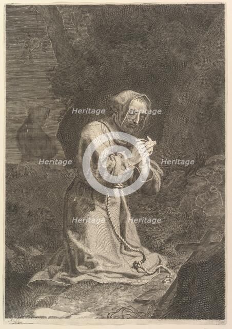 St. Francis of Assisi. Creator: Nicolas Bazin.