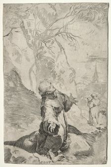 St. Francis Receiving the Stigmata. Creator: Federico Barocci (Italian, 1528-1612)