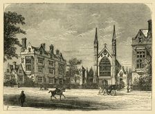 St. Katharine's Hospital c1876. Creator: Unknown