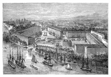 St Katherine's Docks, London, late 19th century