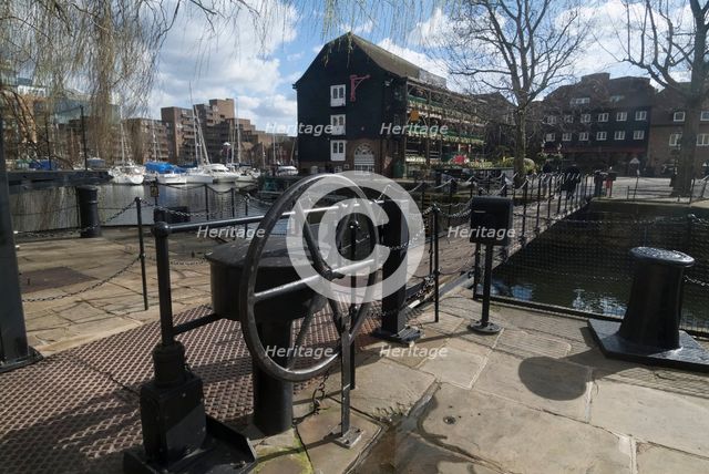 St Katherine's Dock, 2011. Creator: Ethel Davies.