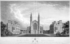 St Katherine's Hospital, Regent's Park, London, 1827. Artist: G Reeve