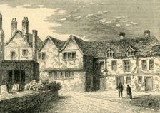 St. Katherine's Hospital - The Brothers Houses in 1781 (c1872). Creator: Unknown