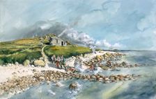 St Helen's Quarantine Station, c1764, Isles of Scilly, (c1990-2010). Artist: Peter Dunn