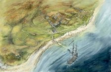 St Helen's Quarantine Station, Isles of Scilly, c1764, (c1990-2010). Artist: Peter Dunn