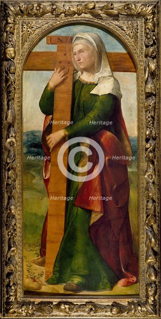 St Helena, early 1520s. Artist: Altobello Melone.