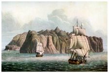 St Helena, in Napoleon's Time 19th century (1956)