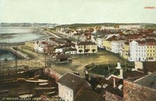 St. Helier's Jersey from Fort Regent 1906. Creator: Unknown