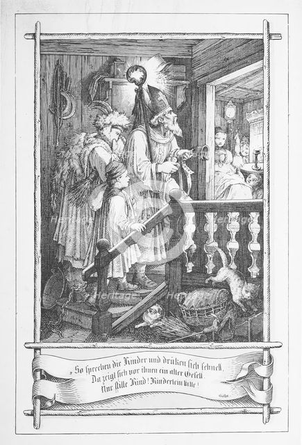 St Hieronymus, 1885.  Creator: Johann Nepomuk Heinemann.