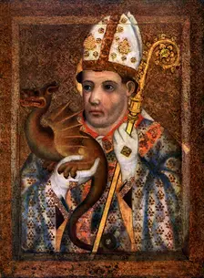 St Hilary 1365-1367 (1955). Artist: Master Theodoric